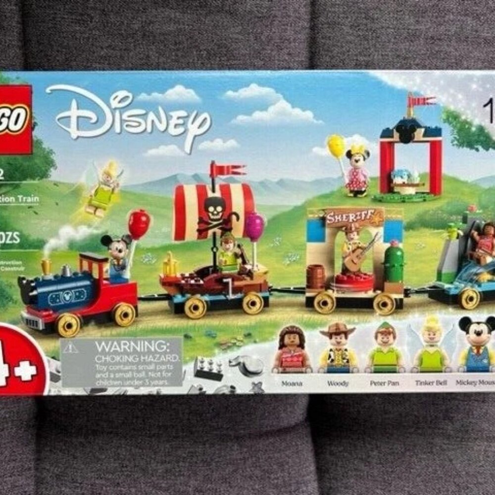 RETIRED LEGO Disney: Disney Celebration Train (43212) Brand New Factory Sealed
